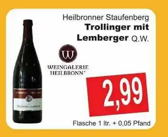 Getränke Göbel Heilbronner Staufenberg Trollinger Mit Lemberger Angebot