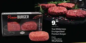 Handelshof True Wilderness Dry-Aged Beef Premium Burger 720 g Packung Angebot