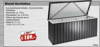 Stabilo Fachmarkt Metall-gerätebox Angebot