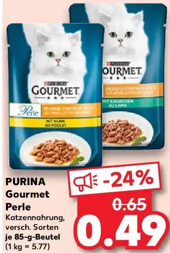 Kaufland PURINA Gourmet Perle 85 g Beutel Angebot