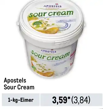 METRO Apostels Sour Cream 1-kg-Eimer Angebot