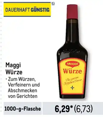 METRO Maggi Würze 1000g Angebot