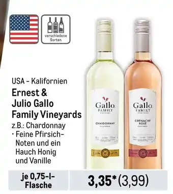 METRO Ernest & Julio Gallo Family Vineyards 750ml Angebot