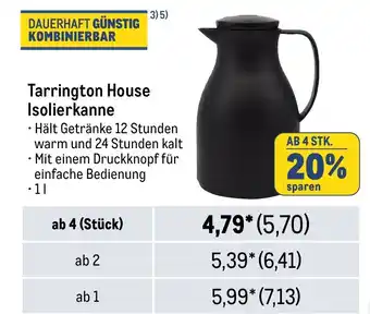 METRO Tarrington House Isolierkanne Angebot