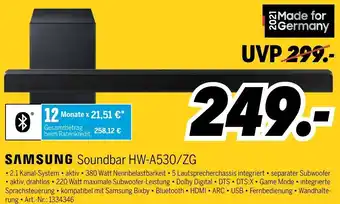 MEDIMAX Samsung Soundbar HW-A530/ZG Angebot