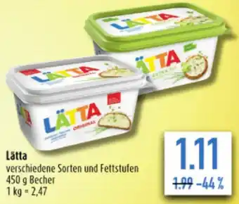 diska Lätta 450 g Becher Angebot