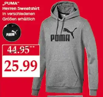 Woolworth Puma Herren Sweatshirt Angebot