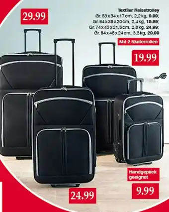 Woolworth Textiler Reisetrolley Angebot