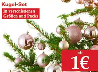 Woolworth Kugel Set Angebot