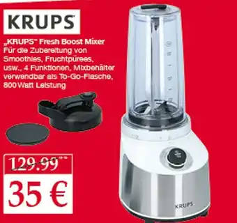 Woolworth Krups Fresh Boost Mixer Angebot