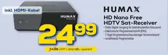 Euronics Humax HD Nano Free HDTV Sat Receiver Angebot