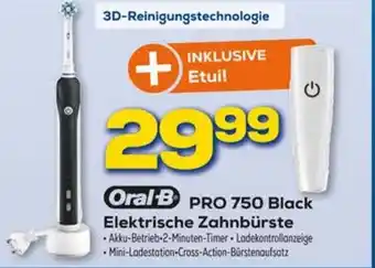 Euronics Oral-B Pro 750 Black Elektrische Zahnbürste Angebot