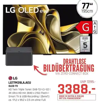 Hirsch und Ille LG LG77M39LA.AEU OLED-TV Angebot