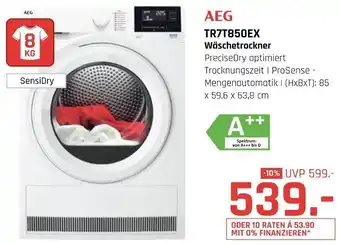 Hirsch und Ille AEG TR7T850EX Wäschetrockner Angebot