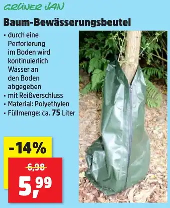 Thomas Philipps GRÜNER JAN Baum-Bewässerungsbeutel Angebot