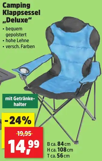 Thomas Philipps Camping Klappsessel ,,Deluxe" Angebot