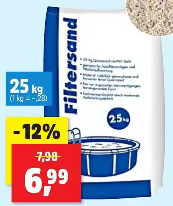 Thomas Philipps Filtersand 25kg Angebot