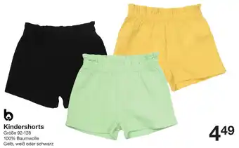 Zeeman Kindershorts Angebot