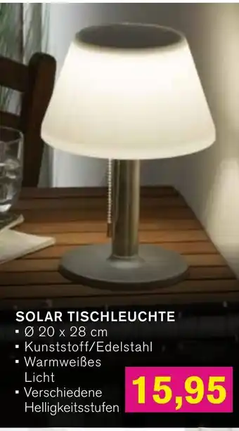 KODi SOLAR TISCHLEUCHTE Angebot