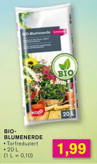 KODi BIO-Blumenerde 20L Angebot