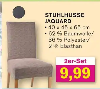 KODi STUHLHUSSE JAQUARD 2er-Set Angebot