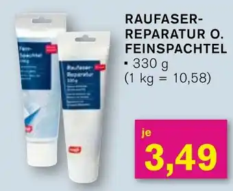 KODi RAUFASER- REPARATUR O. FEINSPACHTEL 330g Angebot