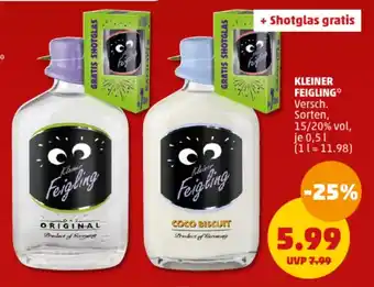 PENNY KLEINER FEIGLING 0,5 l Angebot