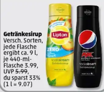 PENNY Getränkesirup Lipton 440 ml Angebot