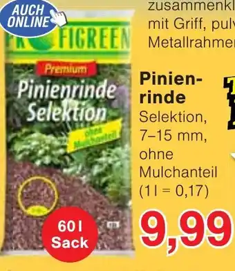 Wiglo Wunderland Pinienrinde rinde 60 l Sack Angebot