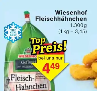 Wiglo Wunderland Wiesenhof Fleischhähnchen 1.300 g Angebot