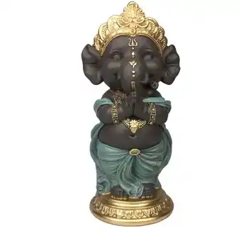 ManoMano Signes Grimalt - Buddha -Figurenfiguren Abbildung Ganesha Buddas Blue 13x14x29cm 25318 - Azul Angebot