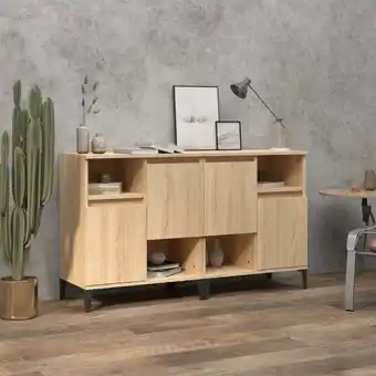 ManoMano 2 Stk. Sideboard Kommode Küchenschrank Aufbewahrungsschrank Sonoma-Eiche 60x35x70 cm Holzwerkstoff NNDG4148 Maisonchic Angebot