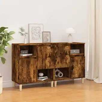 ManoMano 2 Stk. Sideboards,Küchenschrank,Kommode,Beistellschrank Räuchereiche 60x35x70 cm Holzwerkstoff CEIN780163 Bonnevie Angebot