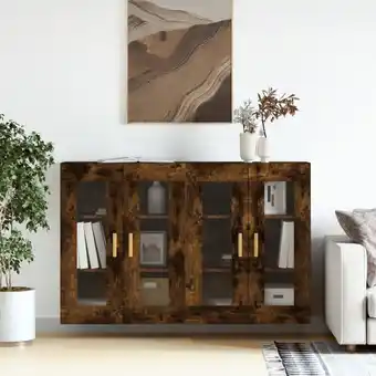 ManoMano Wandschränke 2 Stk. Wandhängeschrank Räuchereiche Holzwerkstoff vidaXL Angebot