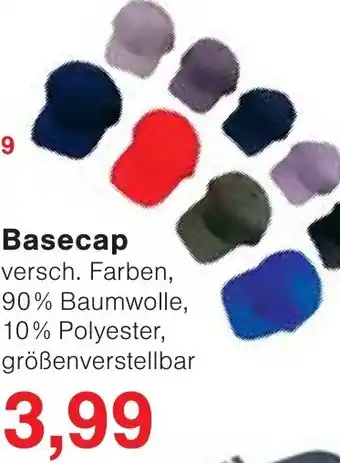 Wiglo Wunderland Basecap Angebot