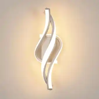 ManoMano Innen-LED-Wandlampe, Moderne Wandlampe 22W, Kreative Wandlampe für Schlafzimmer, Wohnzimmer, Treppe, Flur - Weiß - Warmweißes Angebot