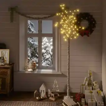 ManoMano Bonnevie - Weihnachtsbaum,Kunstbaum 200 LEDs 2,2 m Warmweiß Weide Indoor Outdoor vidaXL Angebot