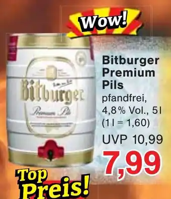 Wiglo Wunderland Bitburger Premium Pils Angebot