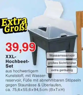 Jawoll XXL- Hochbeet- Set Angebot