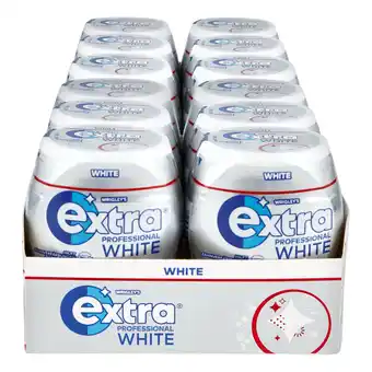 Netto Marken-Discount Wrigley's Extra Professional White zuckerfrei Dose 50 Stück, 12er Pack Angebot