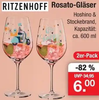 Zimmermann RITZENHOFF Rosato-Gläser 2er-Pack Angebot