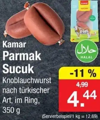 Zimmermann Kamar Parmak Sucuk 350 g Angebot