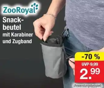 Zimmermann ZooRoyal Snackbeutel Angebot