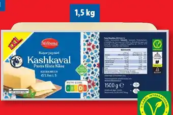 Lidl Milbona Kashkaval XXL 1,5 kg Angebot