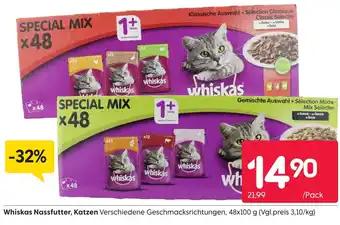 Rusta Whiskas Nassfutter, Katzen Angebot