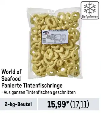 METRO World of Seafood Panierte Tintenfischringe 2-kg-Beutel Angebot