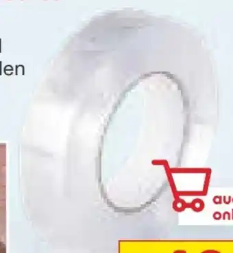 Netto Marken-Discount Wiederverwendbares Klebeband Angebot