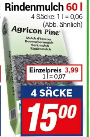 CENTERSHOP Rindenmulch 60 I Angebot