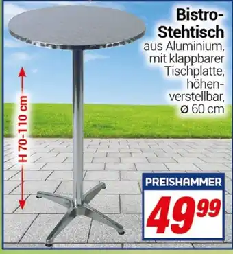 CENTERSHOP Bistro- Stehtisch Angebot