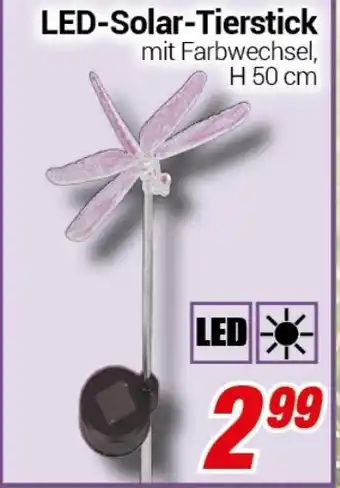 CENTERSHOP LED-Solar-Tierstick Angebot